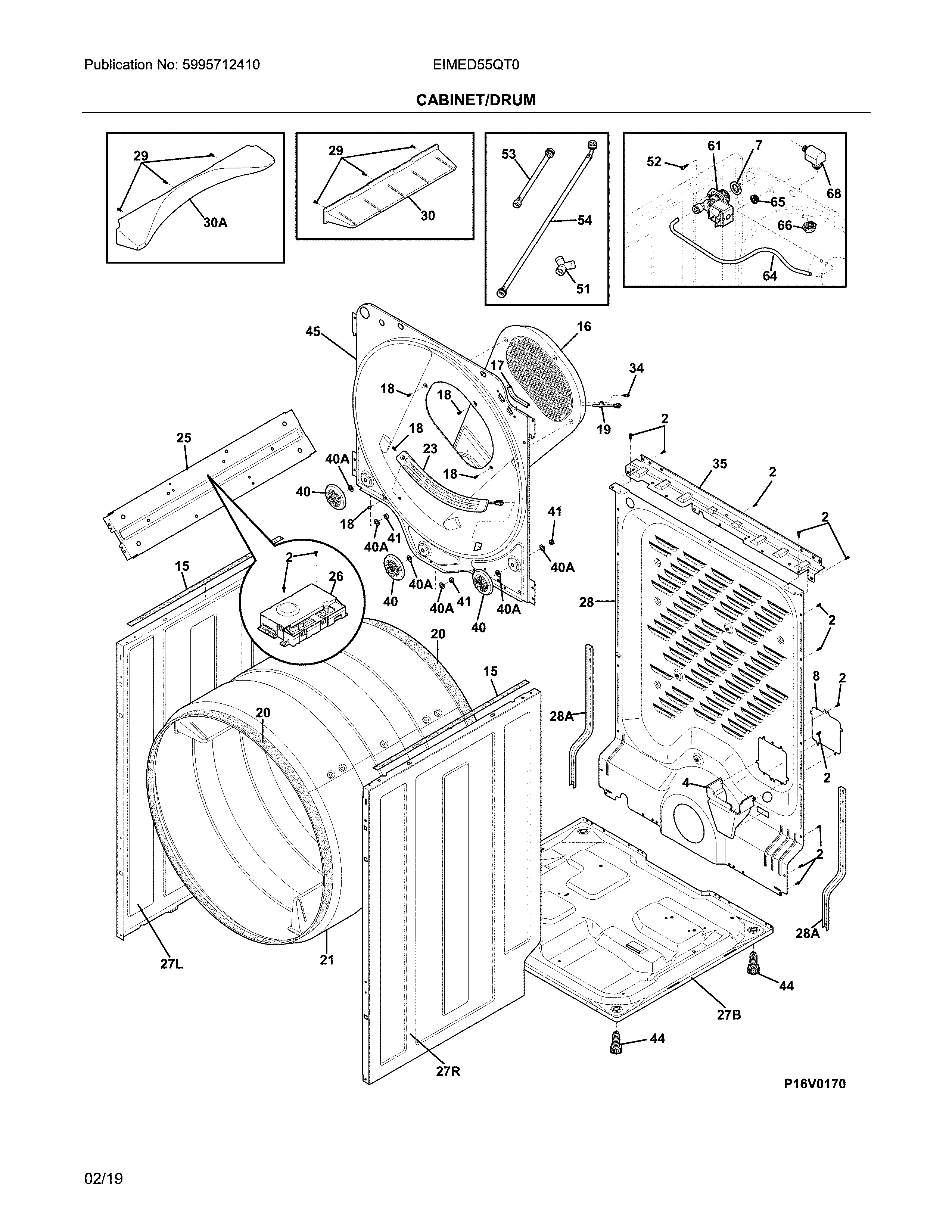 Cabinet/drum