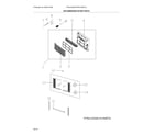 Frigidaire FFRA102WAE0 recommended spare parts diagram