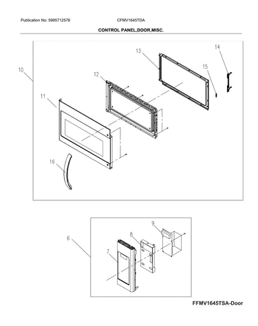 Control panel,door,misc.