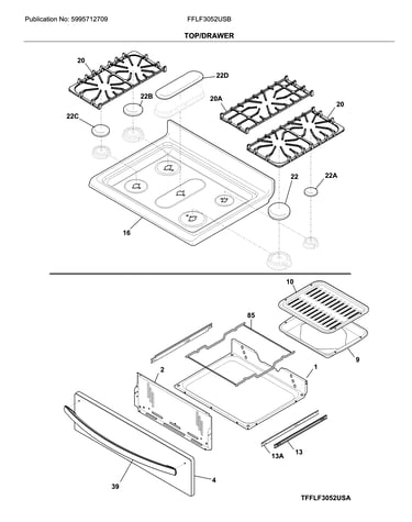 Top/drawer
