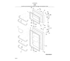 Kenmore 2536050261B door diagram