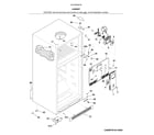 Kenmore 2536050261B cabinet diagram