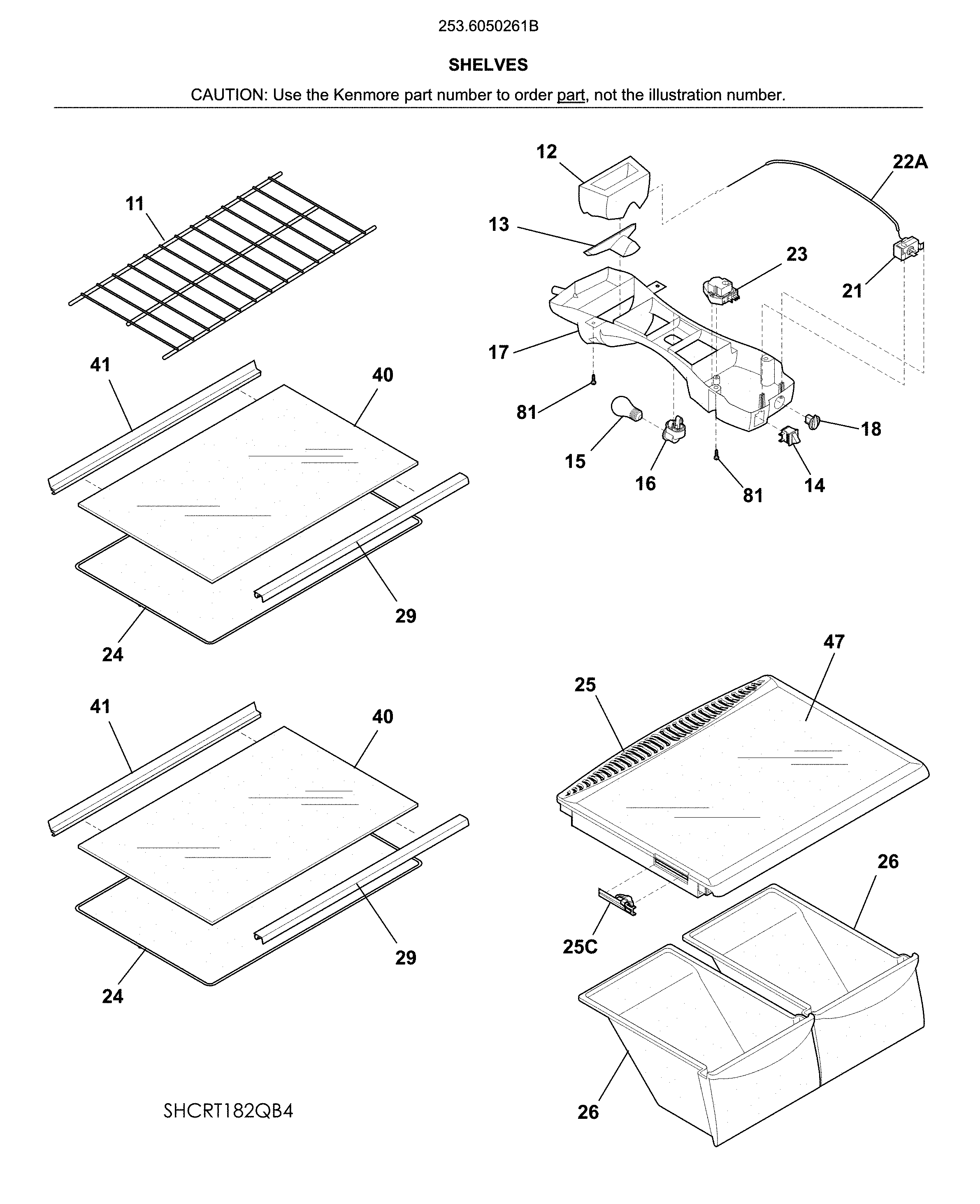 Shelves
