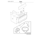 Frigidaire FFSC2323LPCA ice maker diagram