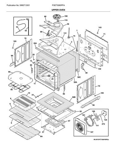 Upper oven