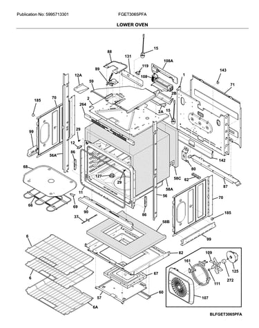 Lower oven