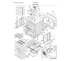 Frigidaire FGET3065PDA upper oven diagram