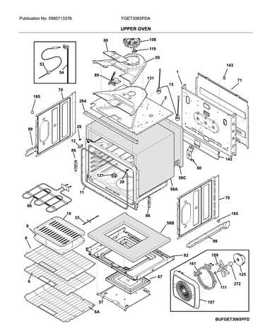 Upper oven