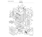 Frigidaire FGET3065PDA lower oven diagram