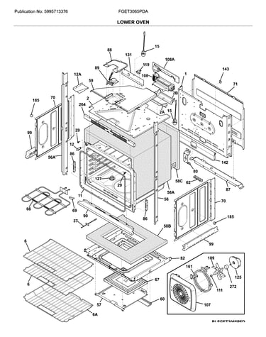 Lower oven