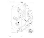 Frigidaire FFSC2323TS4 cabinet diagram