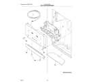Frigidaire FFSC2323TS4 dispenser diagram