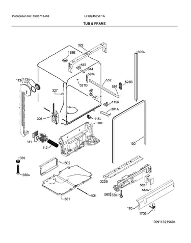 Tub & frame
