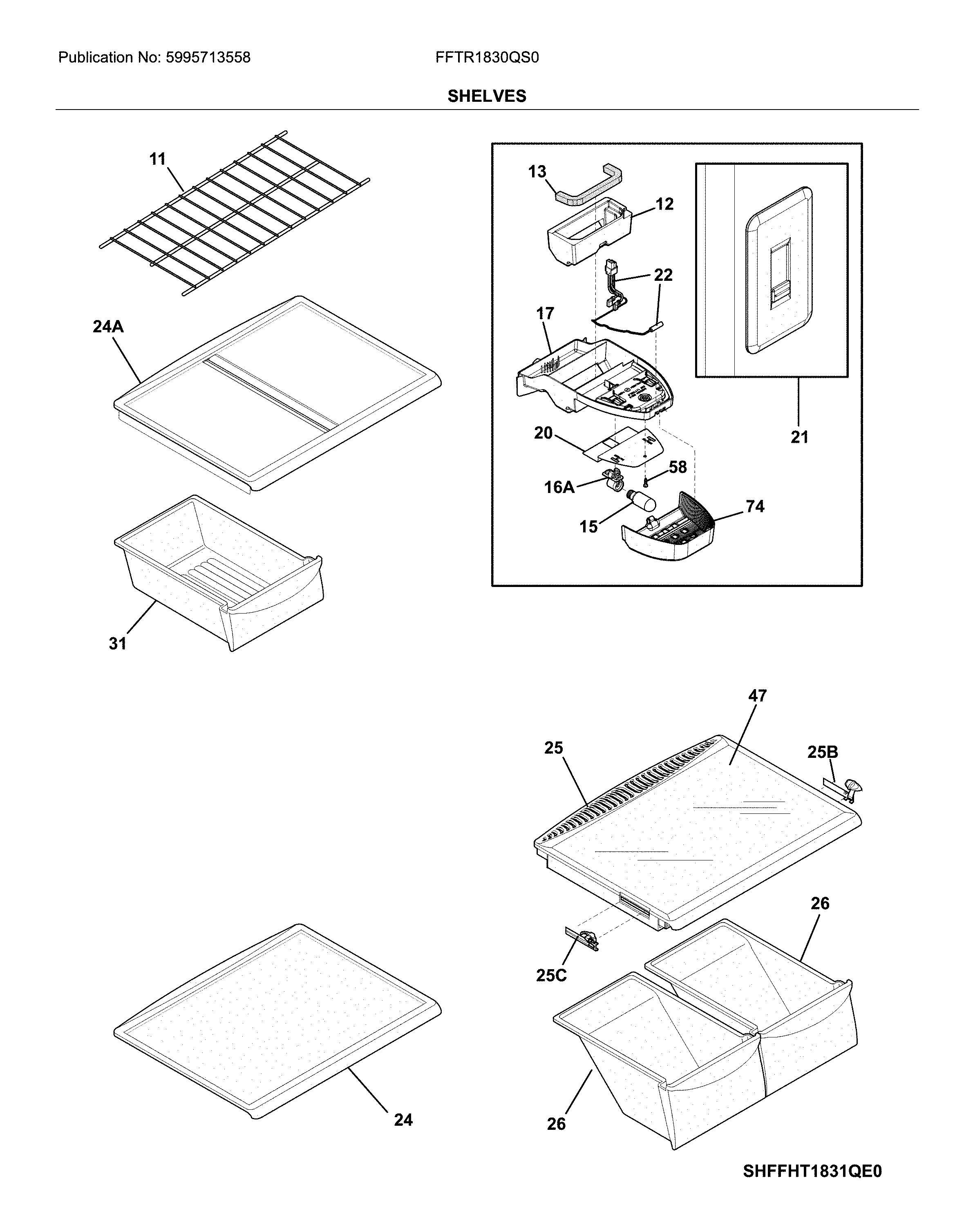 Shelves