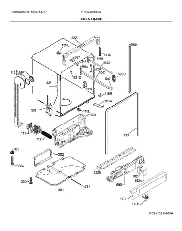 Tub & frame