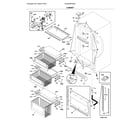 Electrolux E32AF85PQSC cabinet diagram