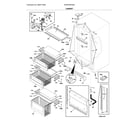 Electrolux E32AF85PQSD cabinet diagram