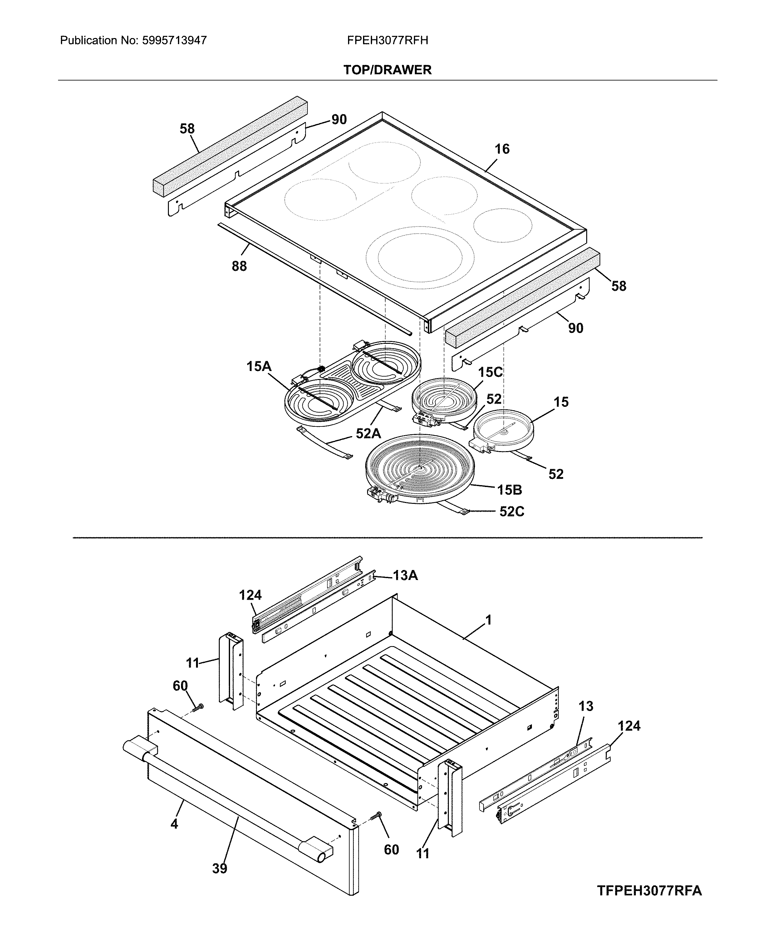 Top/drawer