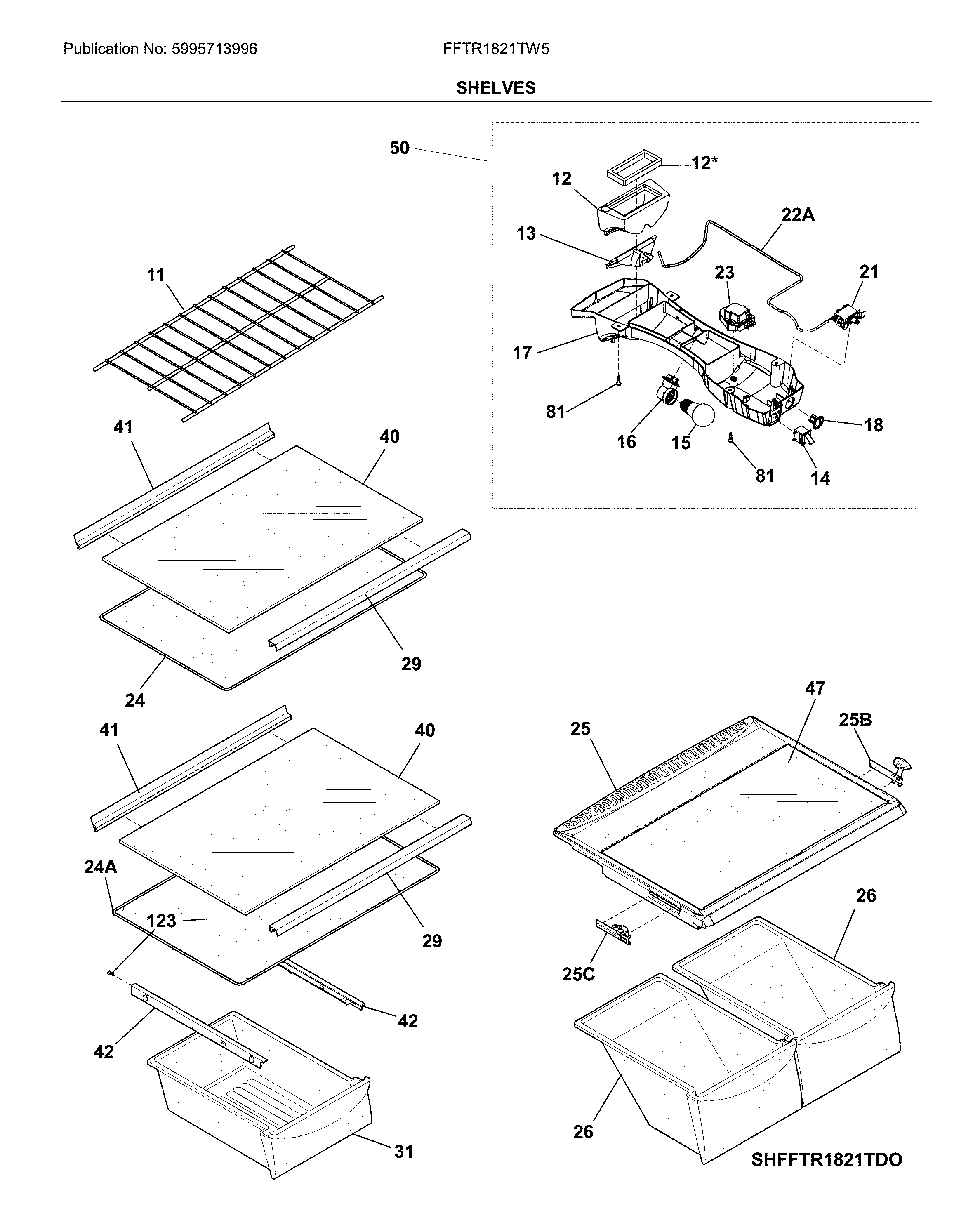 Shelves