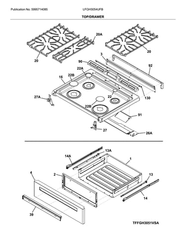 Top/drawer