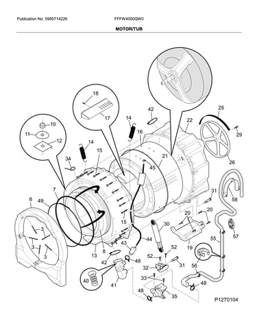 Motor/tub
