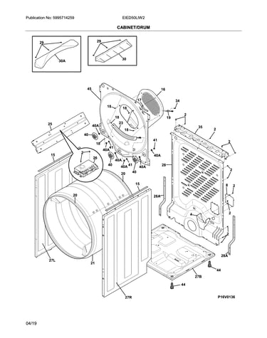 Cabinet/drum