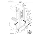 Frigidaire FFSC2323TS6 cabinet diagram