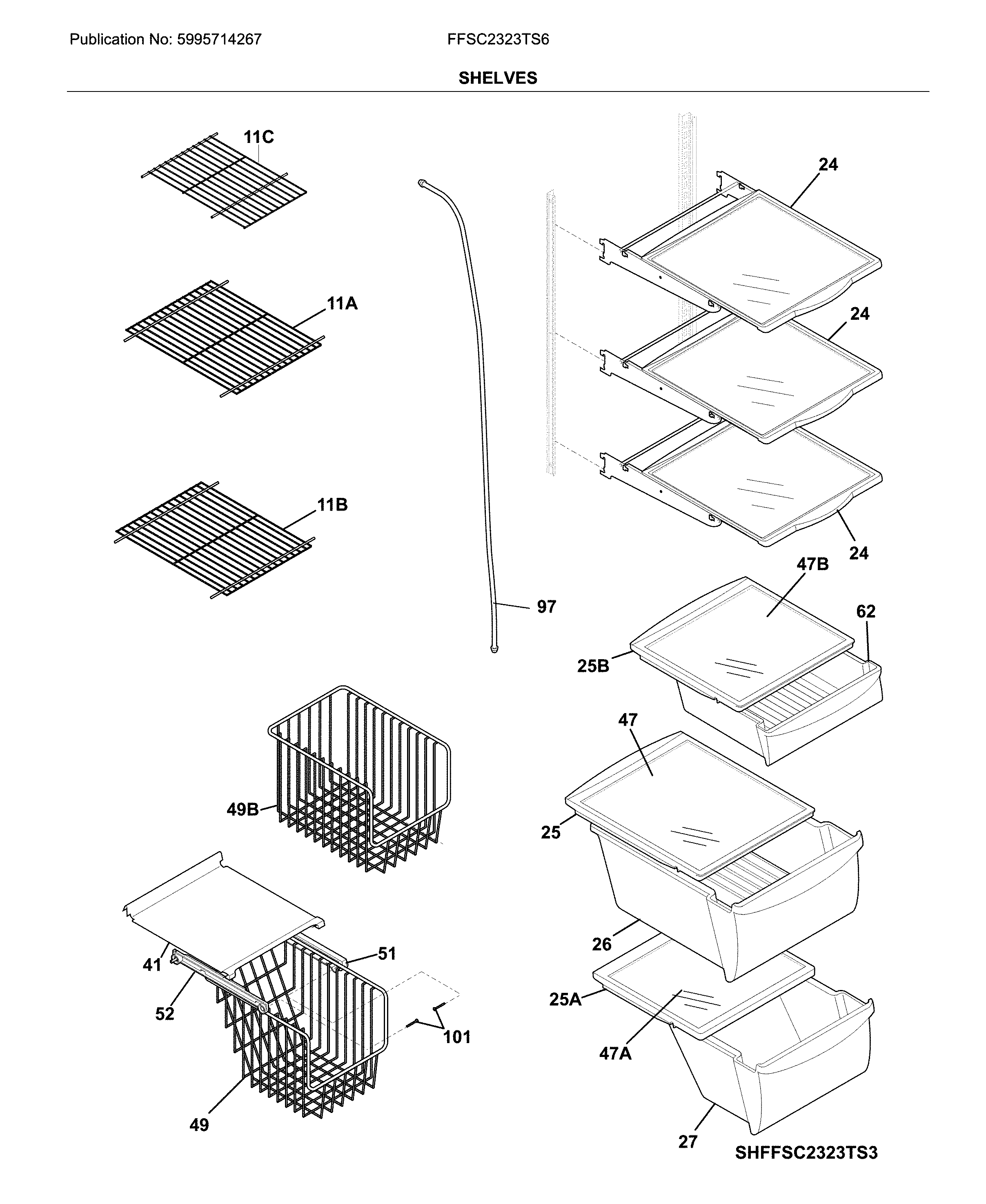 Shelves