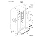 Frigidaire FFSS2314QP0 cabinet diagram