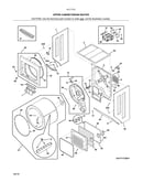 Upper cabinet/drum heater