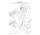 Kenmore 41771732811 motor/blower/belt diagram