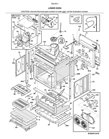 Lower oven