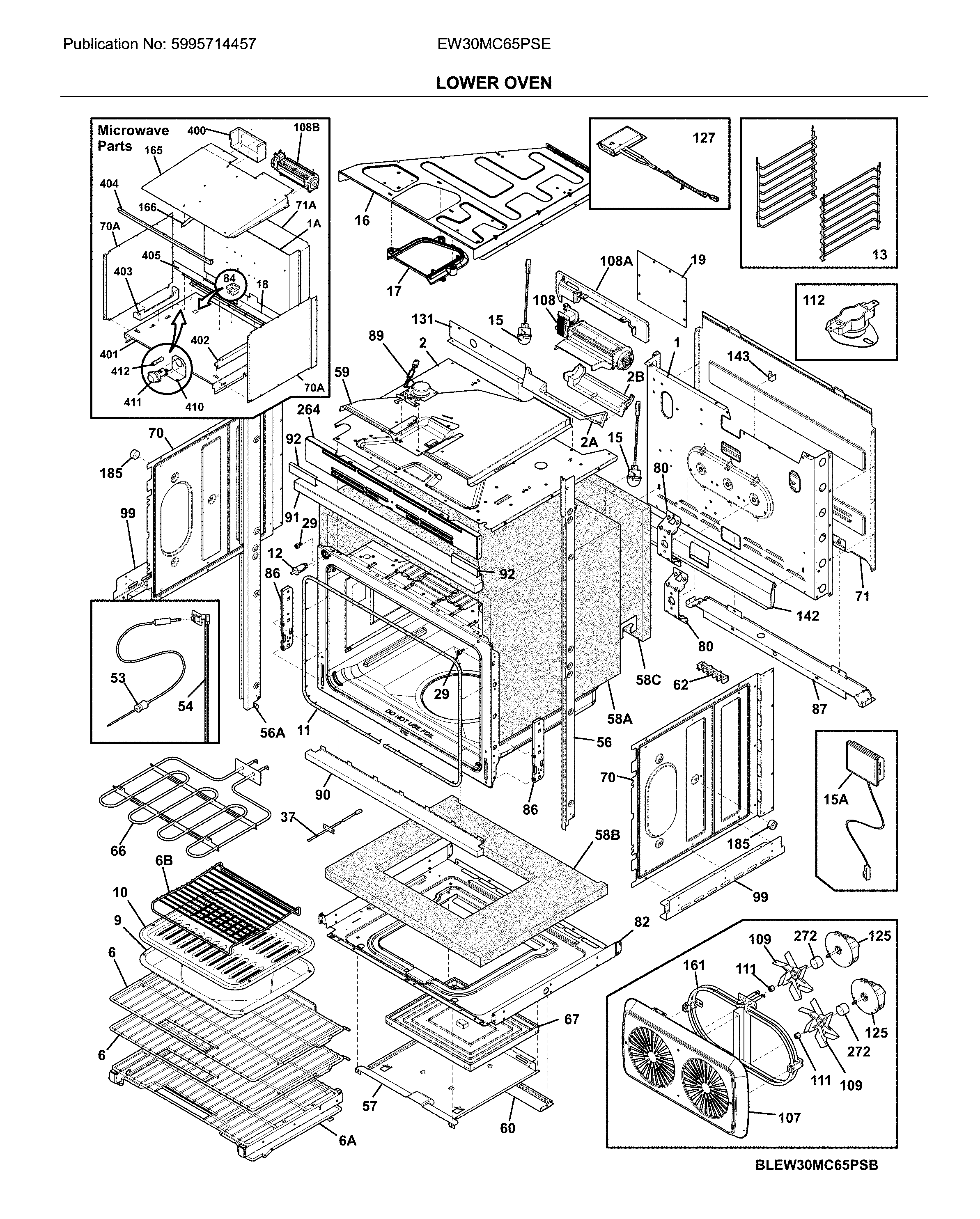 Lower oven