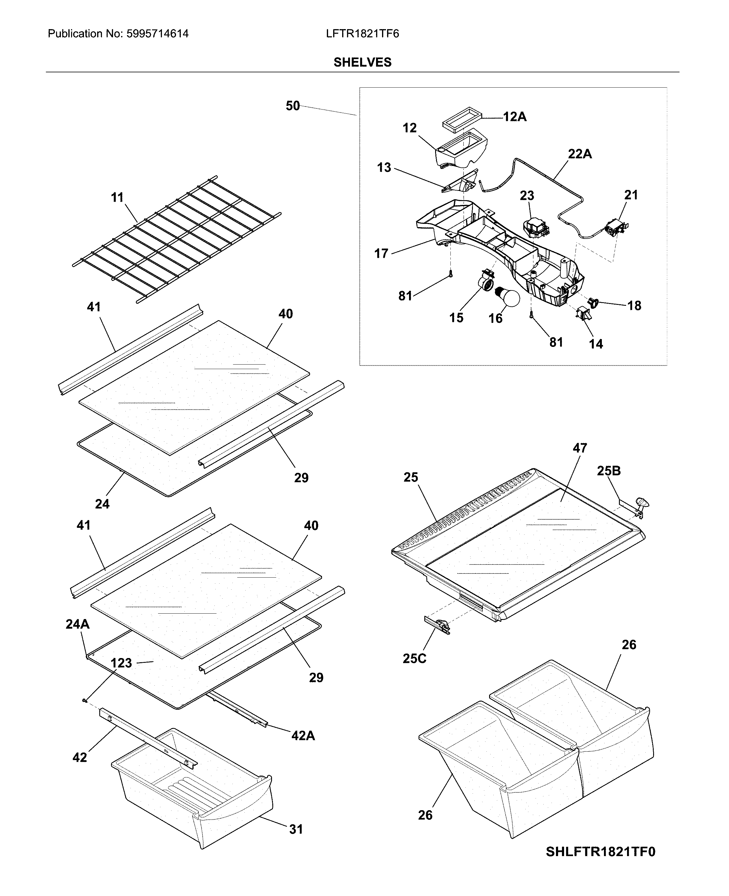 Shelves