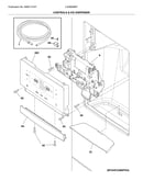 Controls & ice dispenser