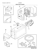 Fresh food ice maker