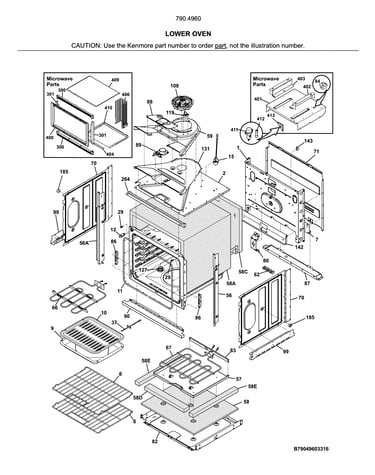 Lower oven