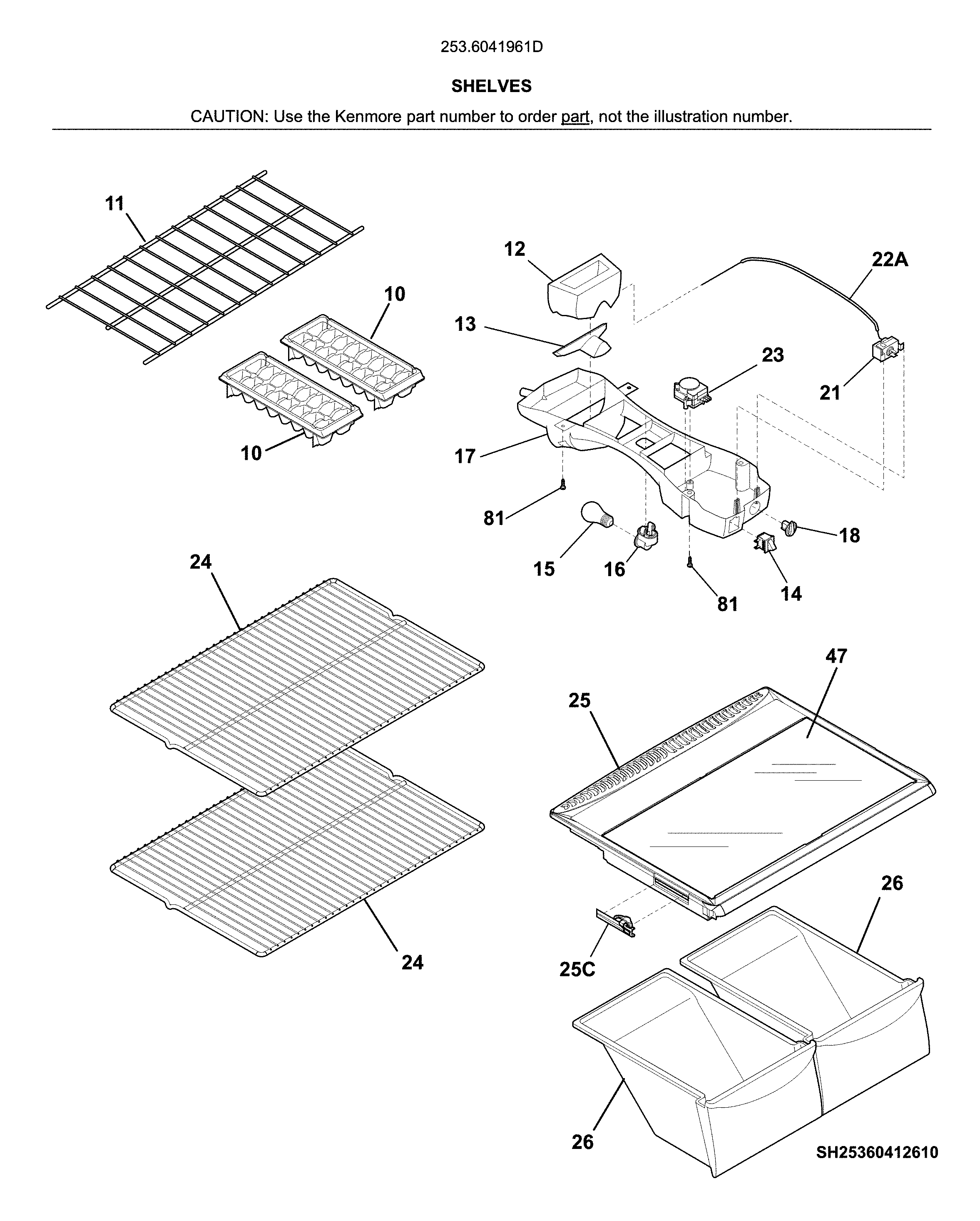 Shelves