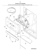 Controls & ice dispenser