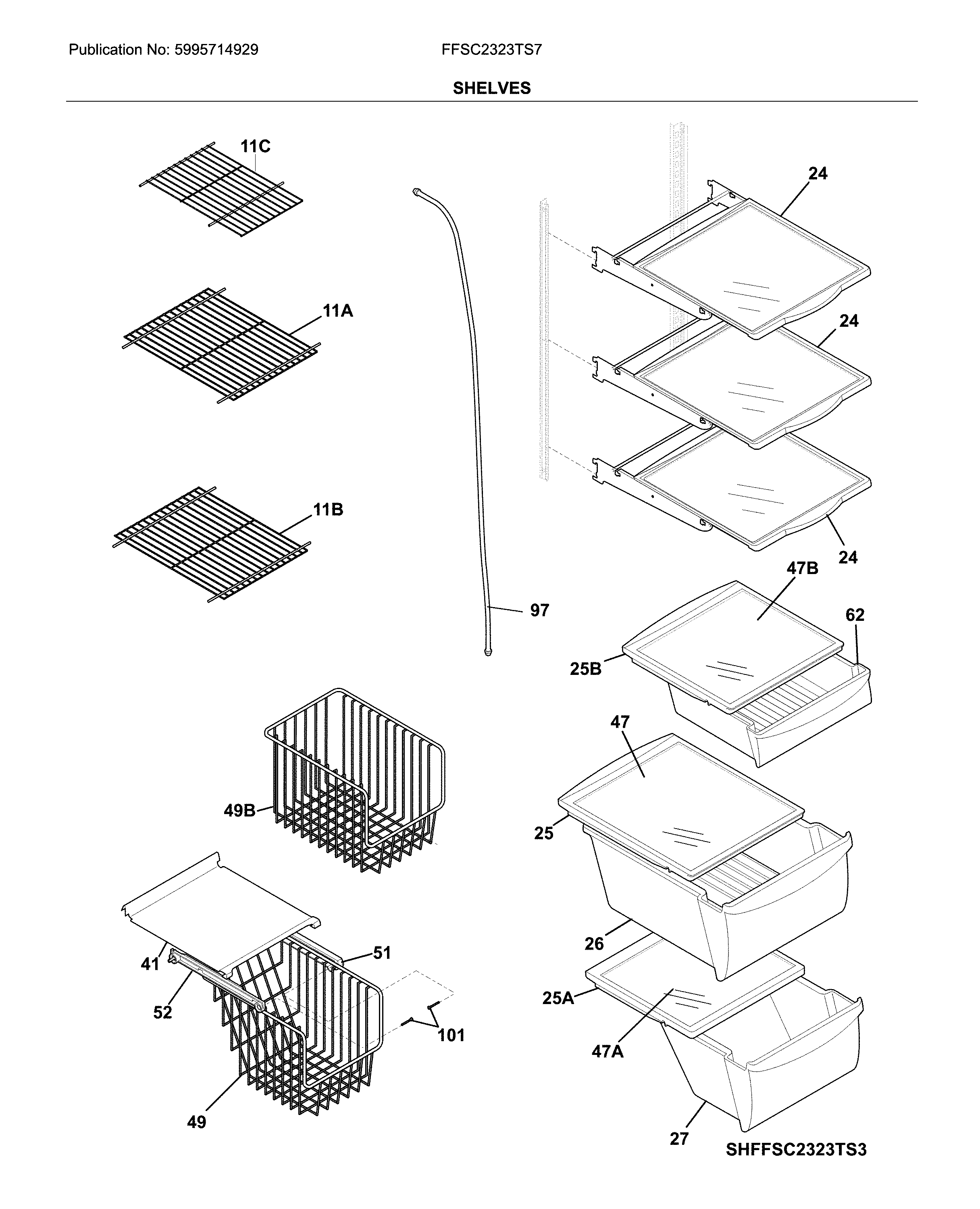 Shelves
