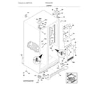 Frigidaire FFSC2323TS8 cabinet diagram