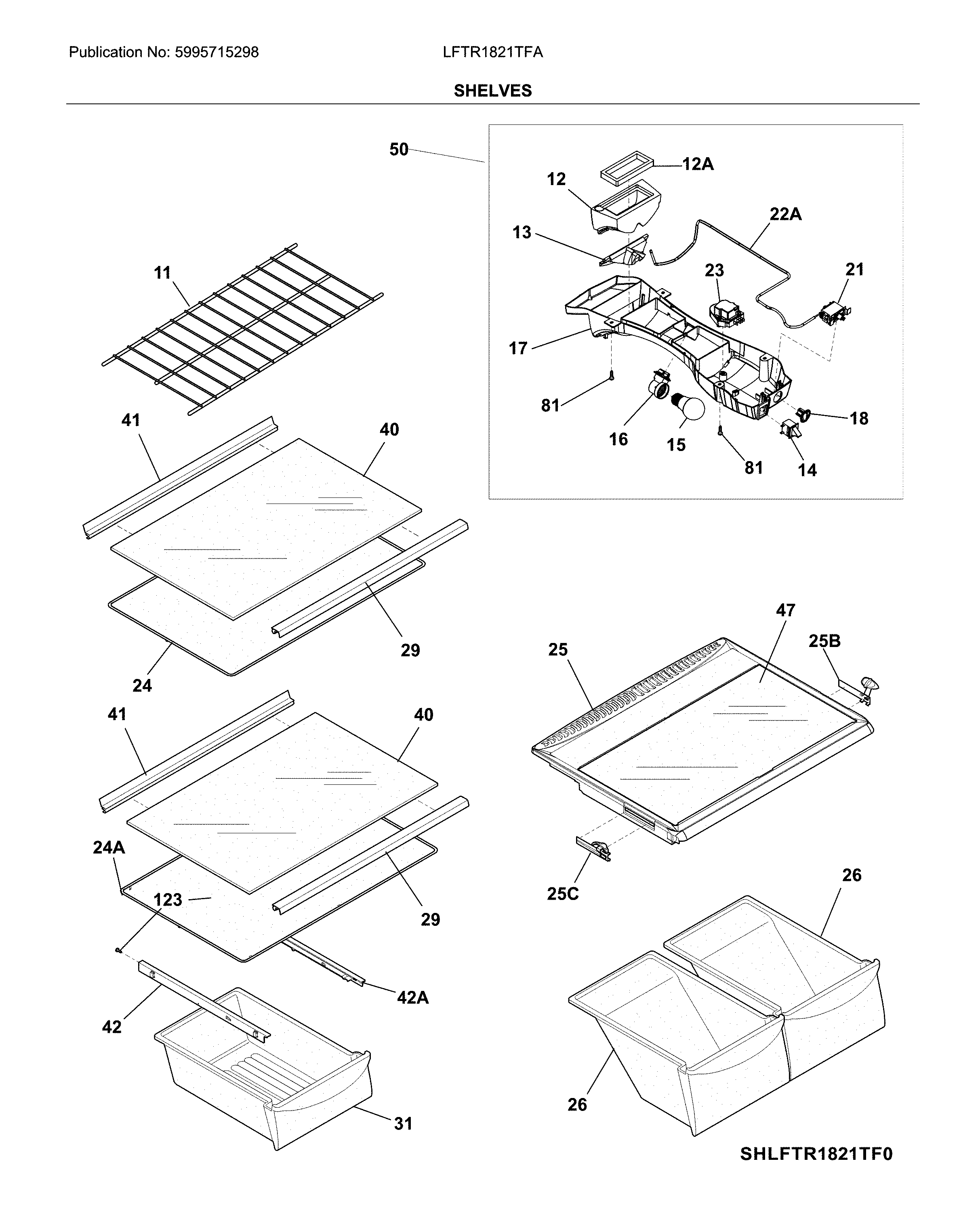 Shelves