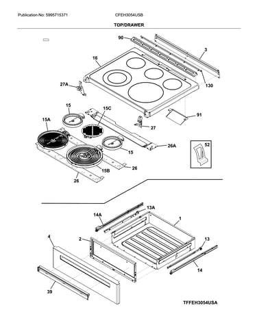 Top/drawer
