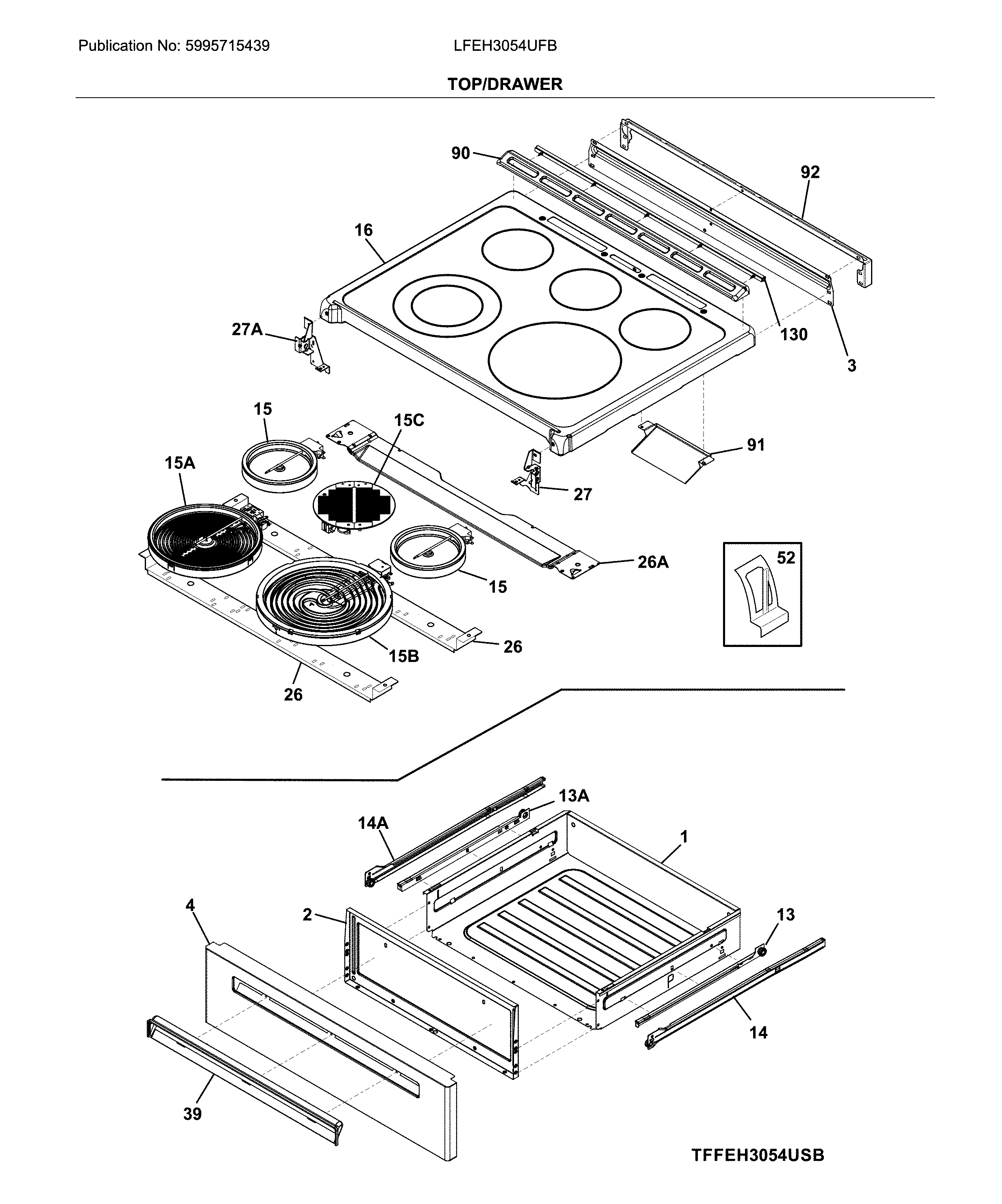 Top/drawer