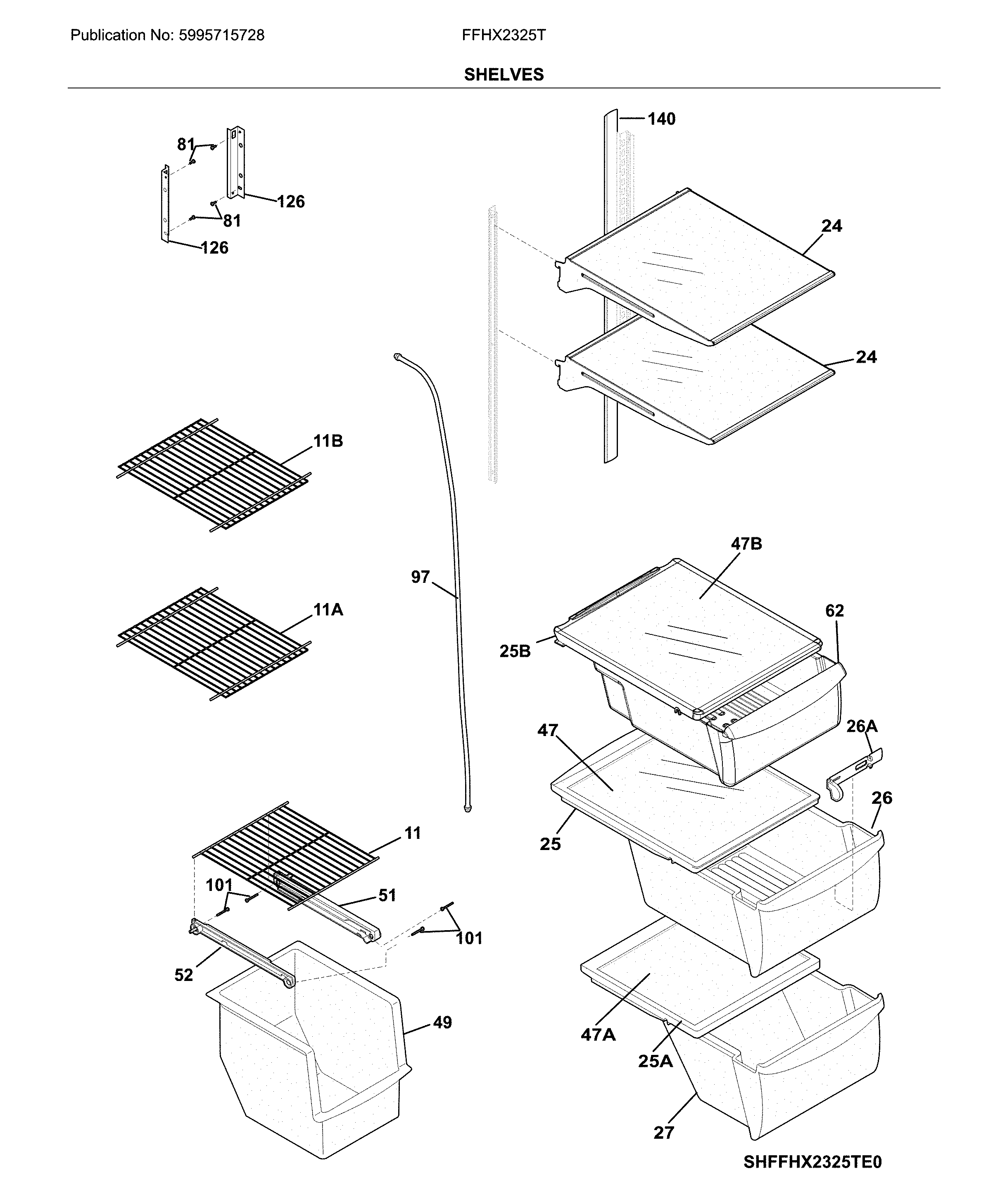 Shelves