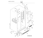 Frigidaire LFSS2312TD2 cabinet diagram