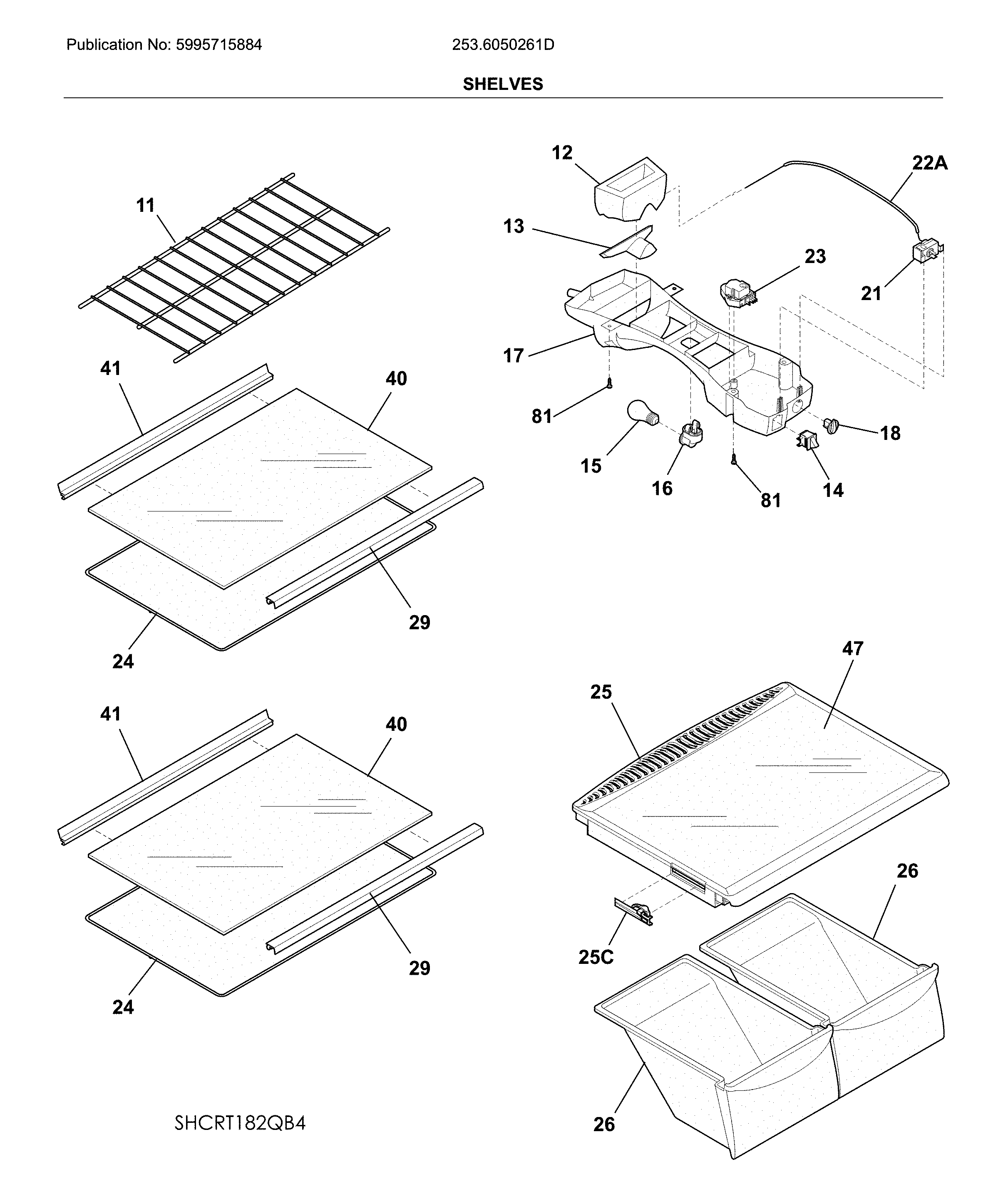 Shelves