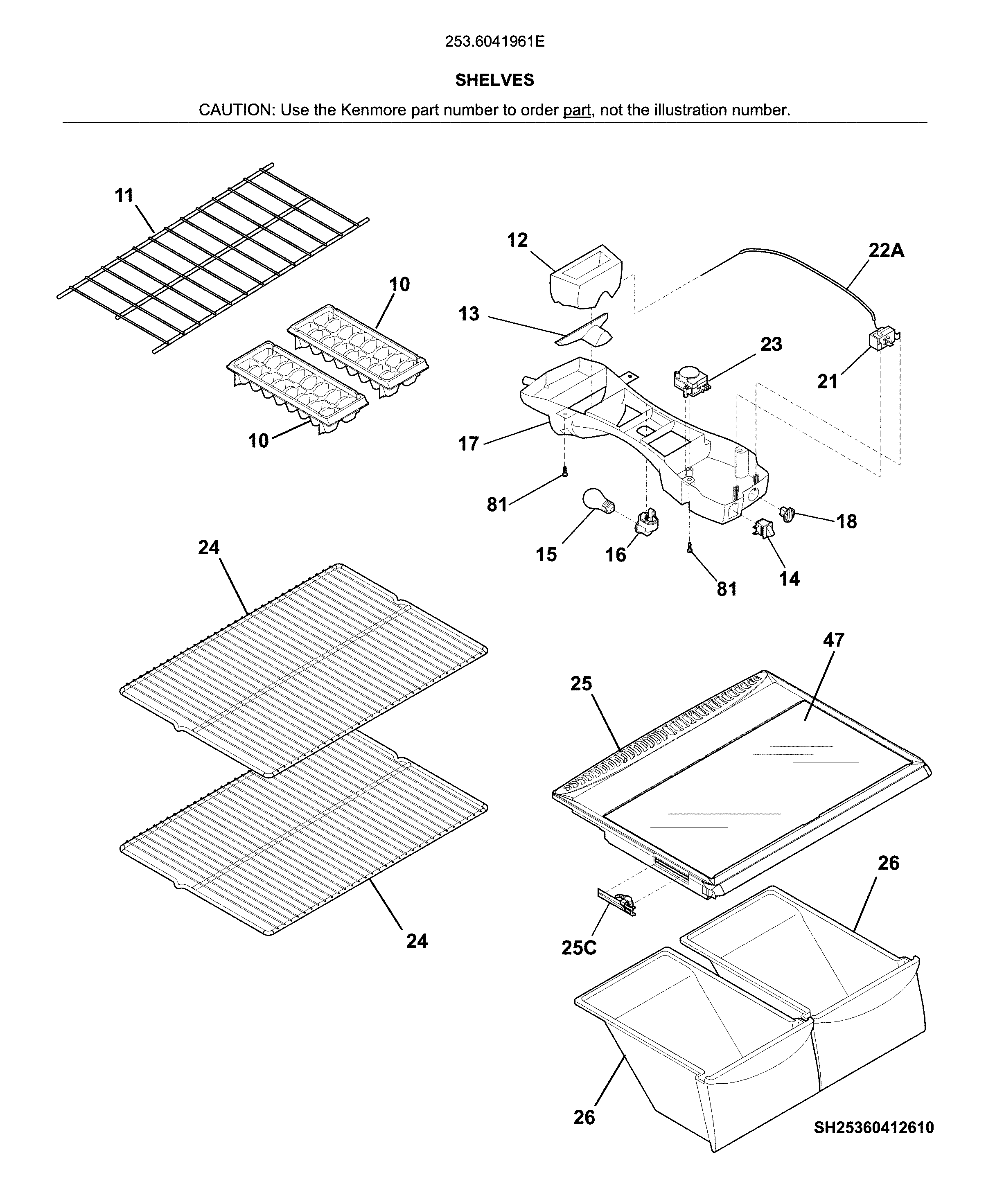 Shelves