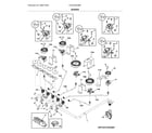 Frigidaire FGGC3645QBF burners diagram