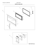 Control panel/door